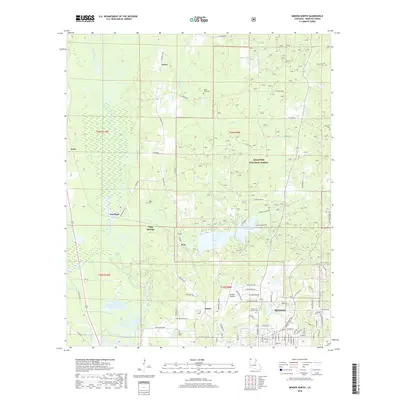 2018 Map of Minden North, 2018 Print