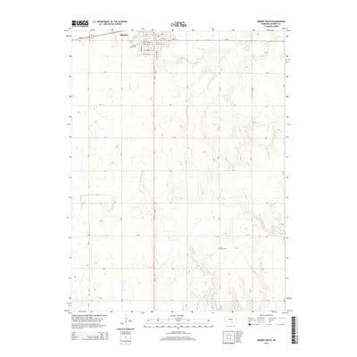 2014 Map of Minden South, 2014 Print