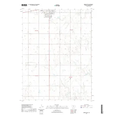 2017 Map of Minden South, 2017 Print