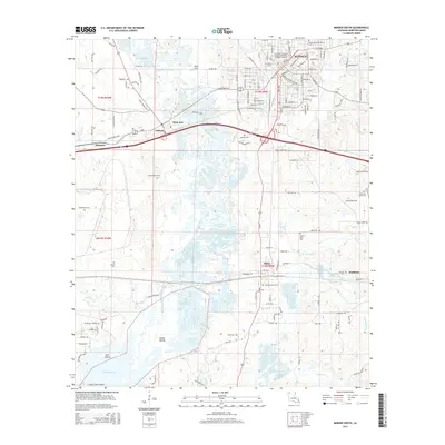 2015 Map of Minden South, 2015 Print