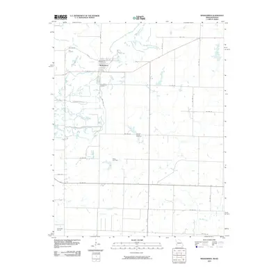 2010 Map of Mindenmines, 2010 Print
