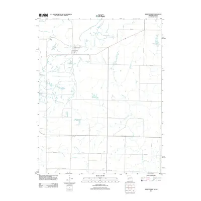 2011 Map of Mindenmines, 2011 Print