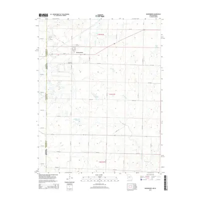 2015 Map of Mindenmines, 2015 Print
