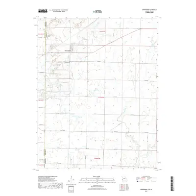 2017 Map of Mindenmines, 2017 Print