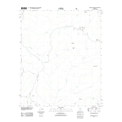 2011 Map of Mine Mountain, 2011 Print