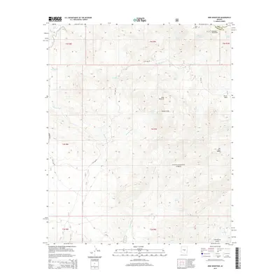2014 Map of Mine Mountain, 2014 Print