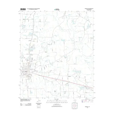 2012 Map of Mineola, 2012 Print
