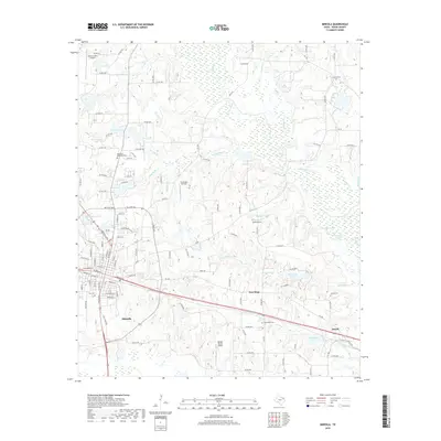 2019 Map of Mineola, 2019 Print