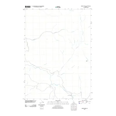2010 Map of Miner Creek, 2010 Print