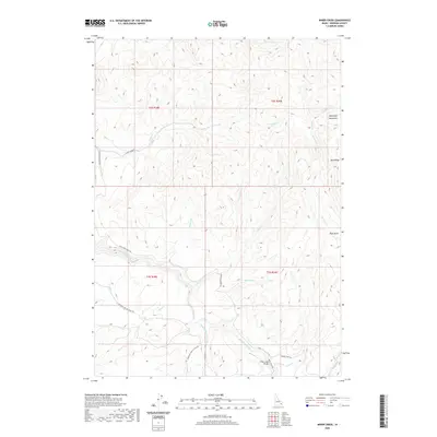 2020 Map of Miner Creek, 2020 Print