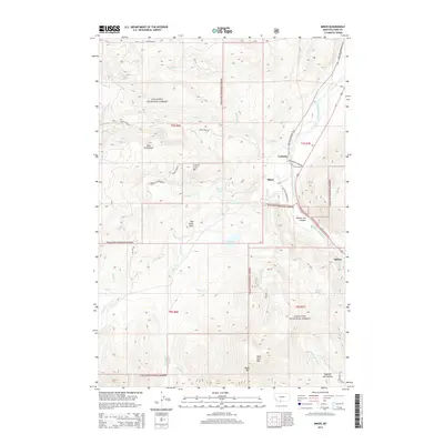 2014 Map of Miner, 2014 Print