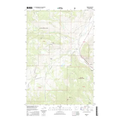 2017 Map of Miner, 2017 Print