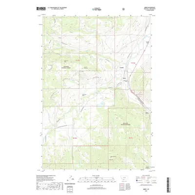2020 Map of Miner, 2020 Print