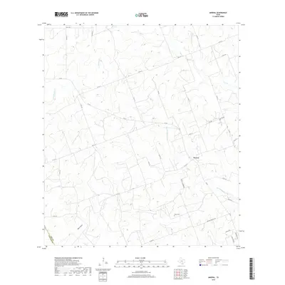 2019 Map of Mineral, 2019 Print