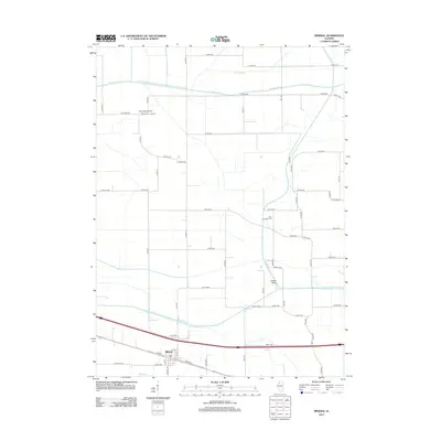 2012 Map of Mineral, 2012 Print