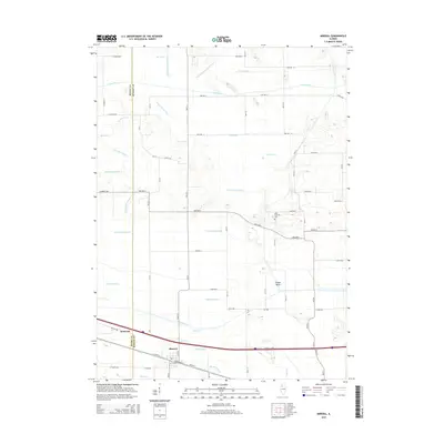 2015 Map of Mineral, 2015 Print