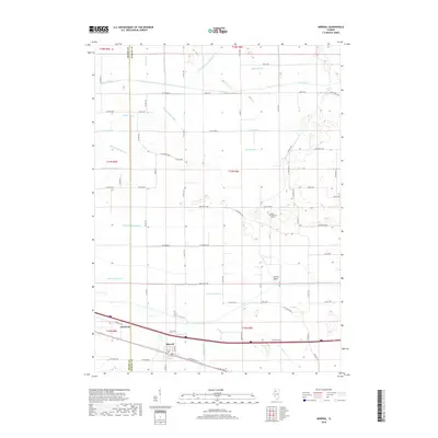 2018 Map of Mineral, 2018 Print