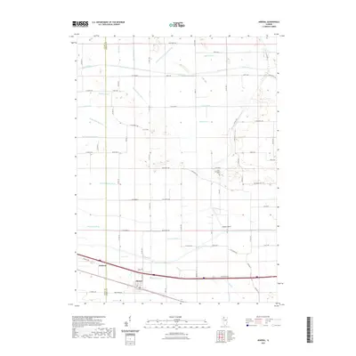 2021 Map of Mineral, 2021 Print