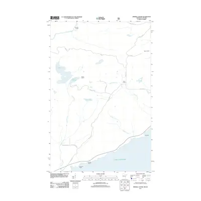 2011 Map of Mineral Center, 2011 Print
