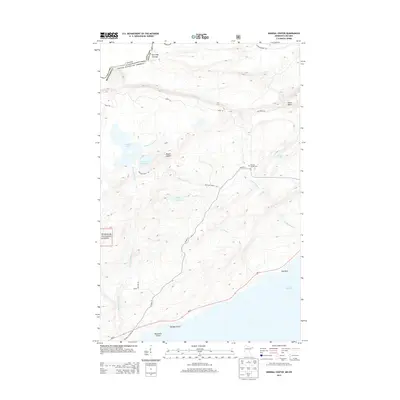 2013 Map of Mineral Center, 2013 Print