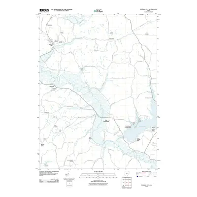 2010 Map of Mineral City, 2010 Print