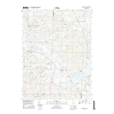 2016 Map of Mineral City, 2016 Print