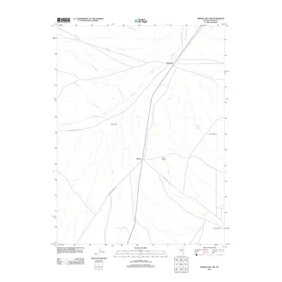 2012 Map of Mineral Hill NW, 2012 Print