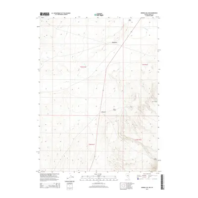 2014 Map of Mineral Hill NW, 2014 Print