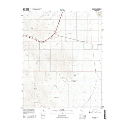 2015 Map of Mineral Hill, 2015 Print