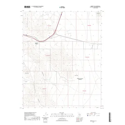 2018 Map of Mineral Hill, 2018 Print