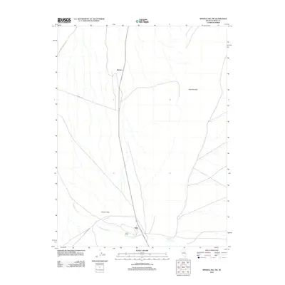 2012 Map of Mineral Hill SW, 2012 Print