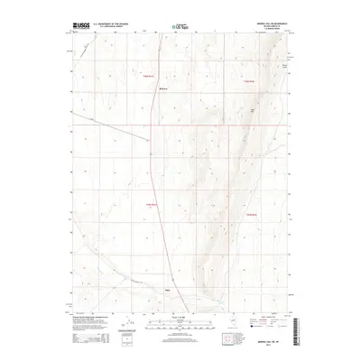 2014 Map of Mineral Hill SW, 2014 Print