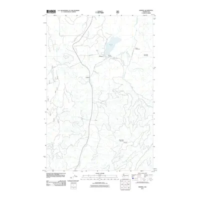 2011 Map of Mineral, 2011 Print