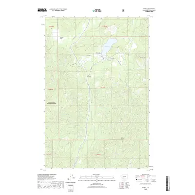 2020 Map of Mineral, 2020 Print