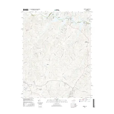 2016 Map of Mineral, 2016 Print