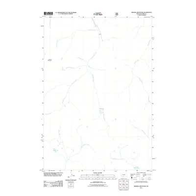 2011 Map of Mineral Mountain, 2011 Print