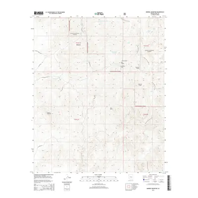 2014 Map of Mineral Mountain, 2014 Print