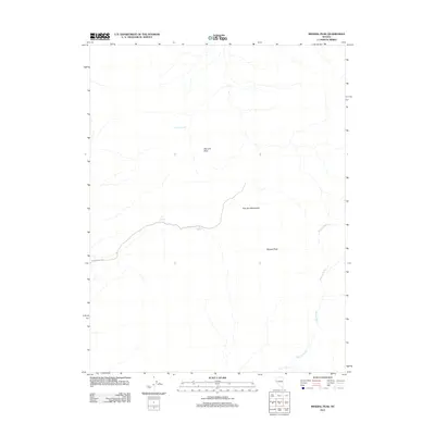 2011 Map of Mineral Peak, 2011 Print