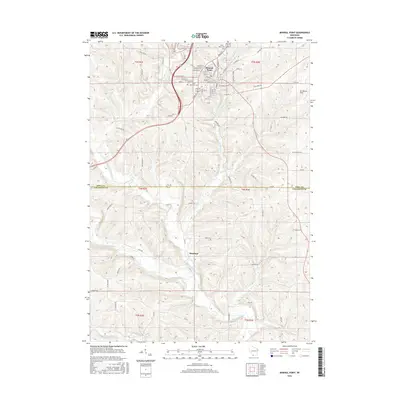 2016 Map of Mineral Point, 2016 Print