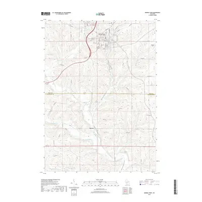 2018 Map of Mineral Point, 2018 Print