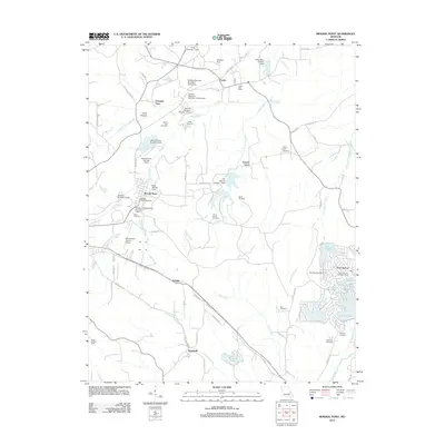 2012 Map of Mineral Point, 2012 Print