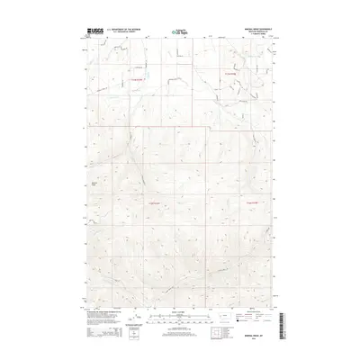 2014 Map of Mineral Ridge, 2014 Print