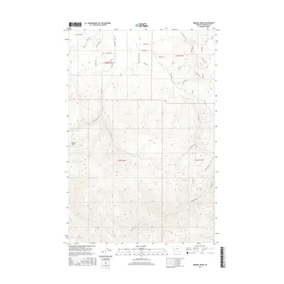 2017 Map of Mineral Ridge, 2017 Print