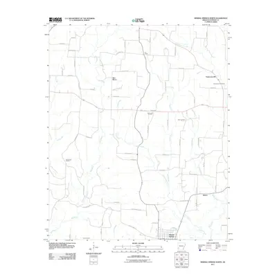 2011 Map of Mineral Springs North, 2011 Print