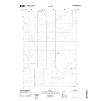 2020 Map of Mineral Springs, 2020 Print
