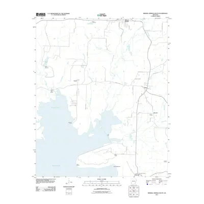 2011 Map of Mineral Springs South, 2011 Print