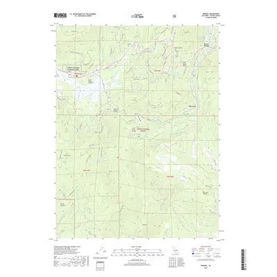 2018 Map of Mineral, 2018 Print