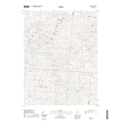 2019 Map of Mineral, 2019 Print