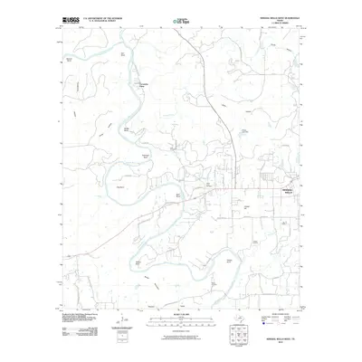 2010 Map of Mineral Wells West, 2010 Print