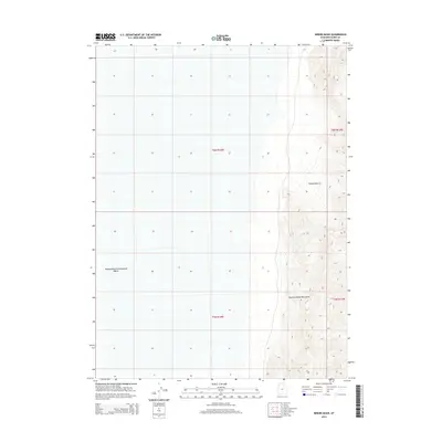 2014 Map of Miners Basin, 2014 Print